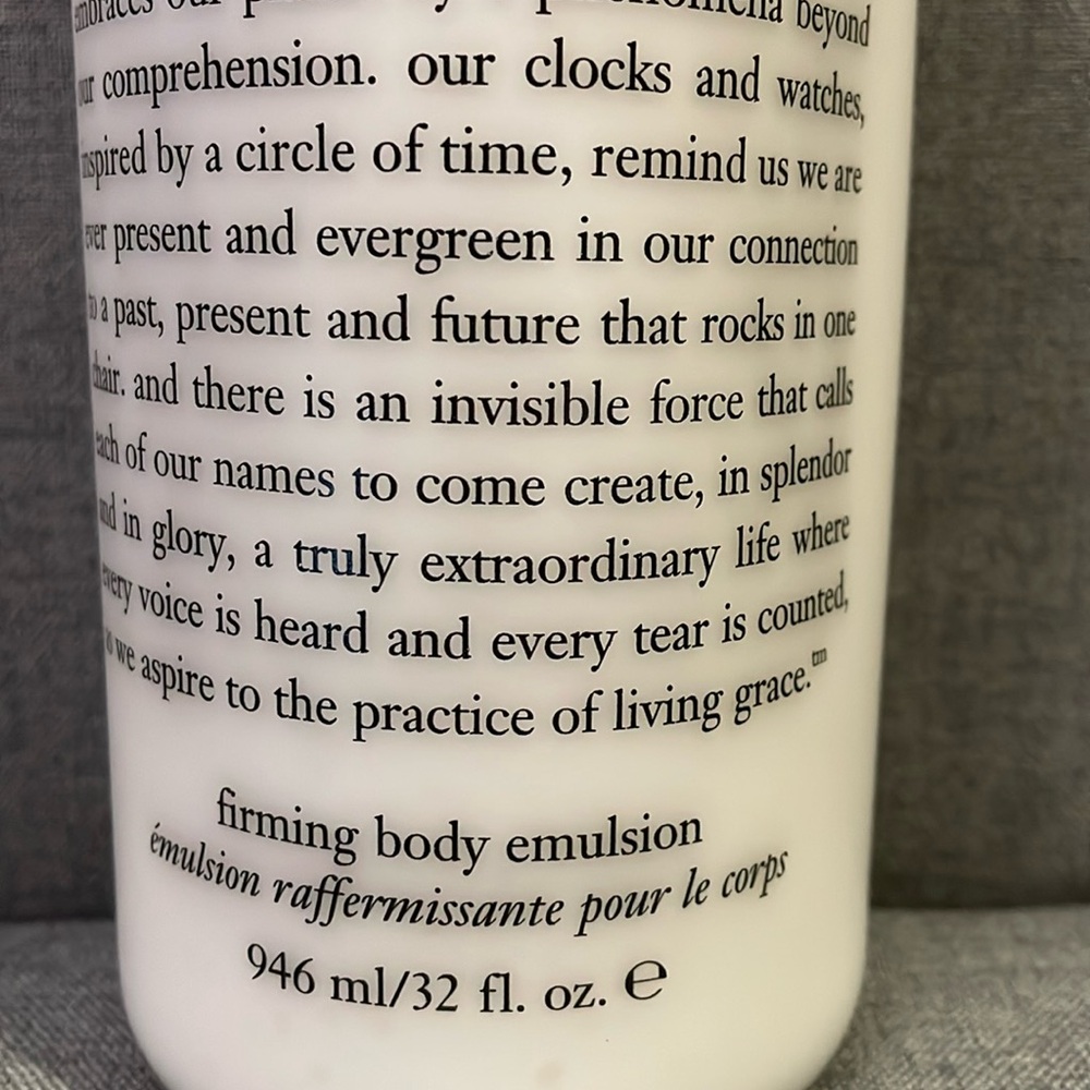 Philosophy Living Grace Firming Body Emulsion NEW - Picture 3 of 5